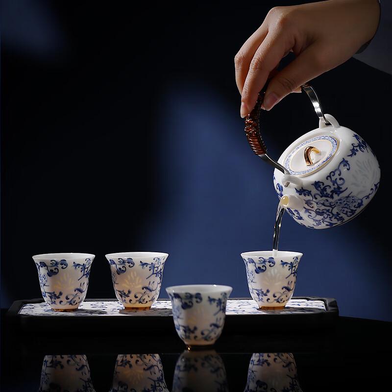 Керамический чайный набор Yihude с сине-белым лотосом
Керамический чайный набор Yihude с сине-белым лотосом