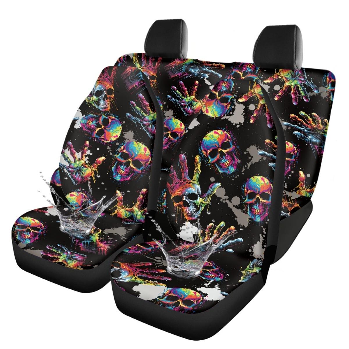 Universal Auto Seat Covers Digital Print Abstract Patterns Waterproof Airbag Compatible Front Rear Seat Protectors Full Set onesize
Universal Auto Seat Covers Digital Print Abstract Patterns Waterproof Airbag Compatible Front Rear Seat Protectors Full Set onesize
