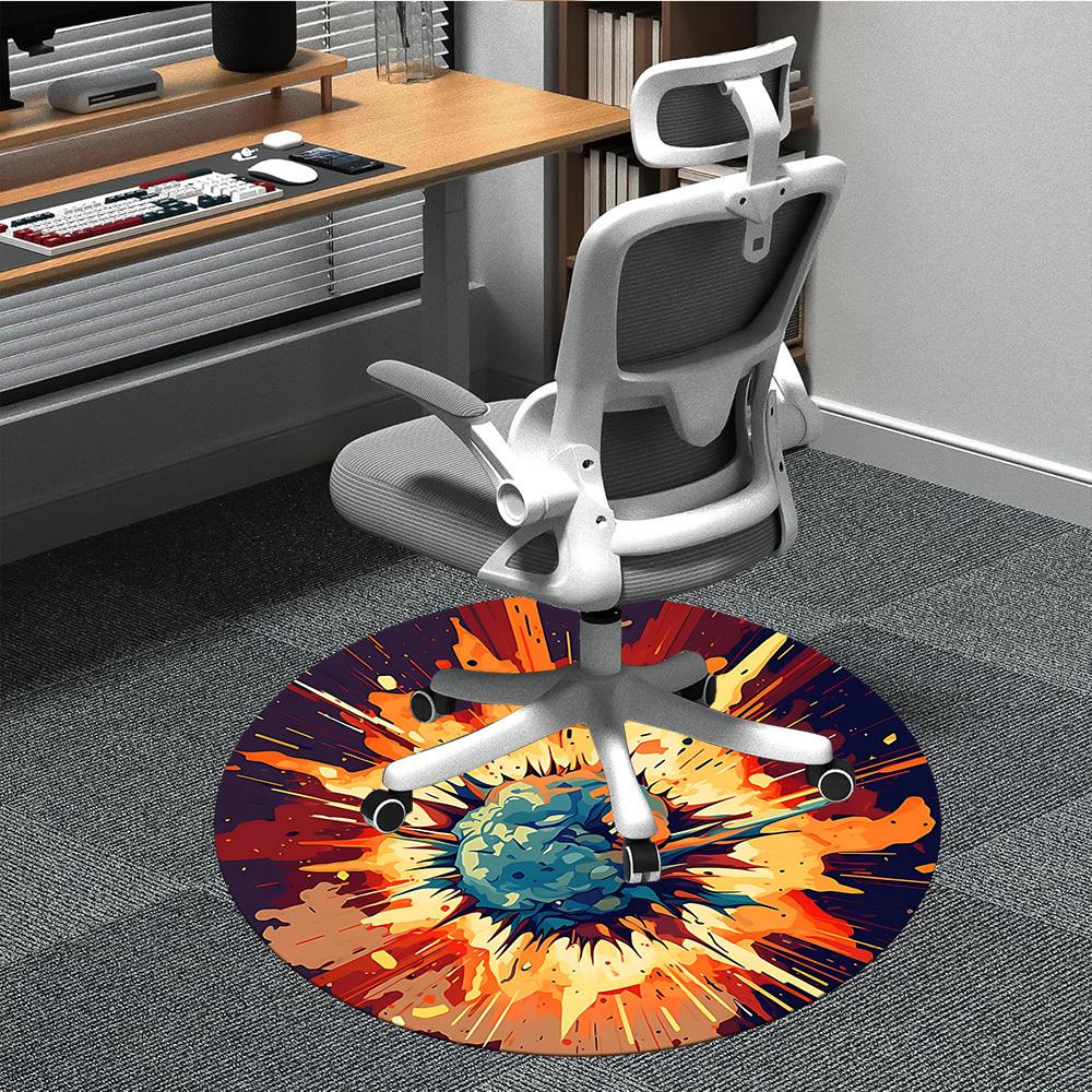 1pc Explosion Print Chair Carpet for Office Machine Washable Rug for Office, Good Gift for Family or Friends yy251225187 80cm by 80cm
1pc Explosion Print Chair Carpet for Office Machine Washable Rug for Office, Good Gift for Family or Friends yy251225187 80cm by 80cm