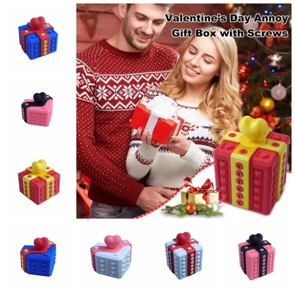 Love Square 3D Printed Gift Box Puzzle Annoying Heart Gift Box Desktop Decoration Style 7
Love Square 3D Printed Gift Box Puzzle Annoying Heart Gift Box Desktop Decoration Style 7