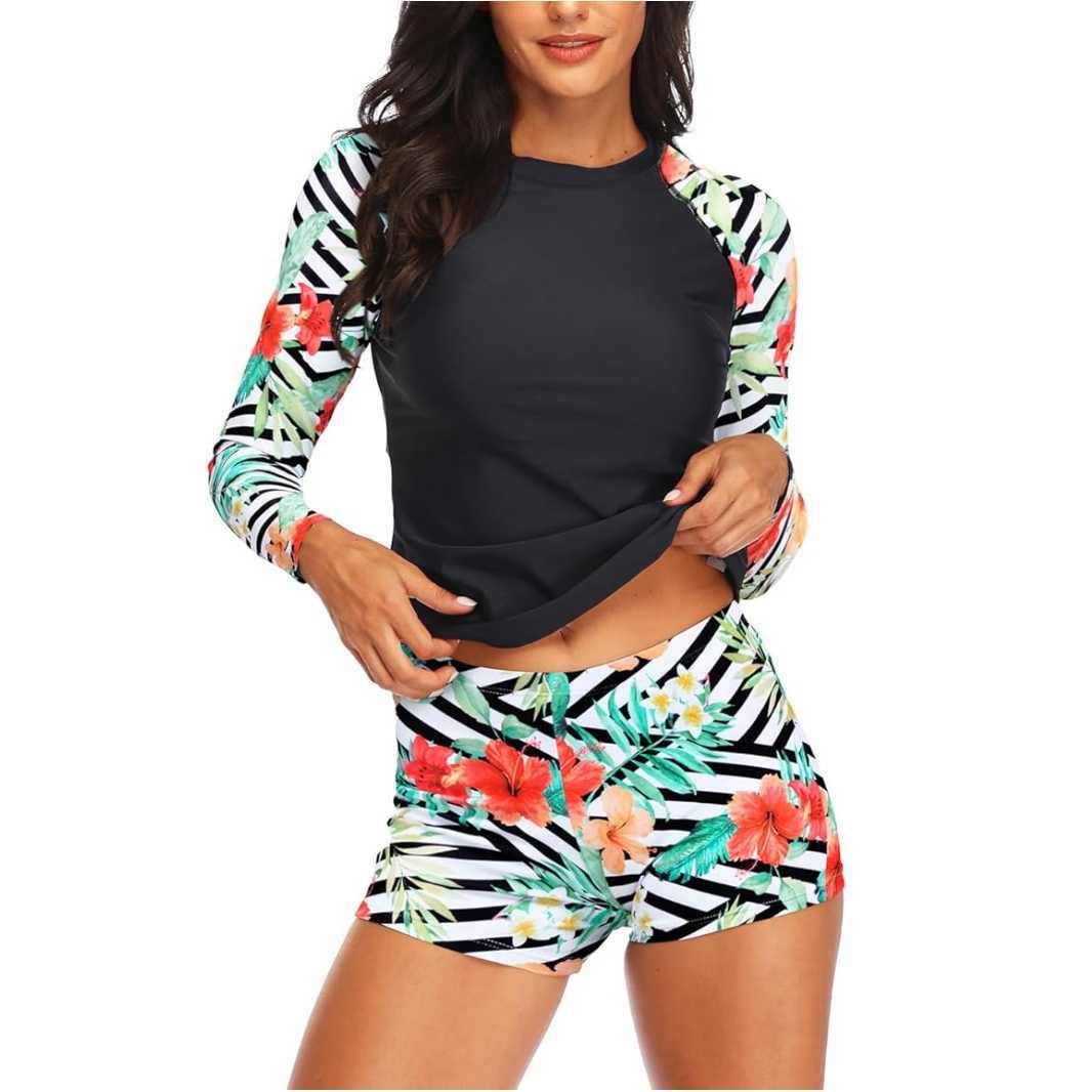 Long Sleeve Sunscreen Swimsuit Split Set Quick Drying Swimsuit Sports Surf Wetsuit Bikini XXL
Long Sleeve Sunscreen Swimsuit Split Set Quick Drying Swimsuit Sports Surf Wetsuit Bikini XXL