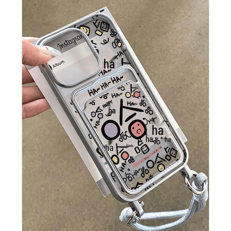 Electroplated Card Holder Lanyard for Apple iPhone 16 Pro Max/17/15/13 Case Apple 14 Plus
Electroplated Card Holder Lanyard for Apple iPhone 16 Pro Max/17/15/13 Case Apple 14 Plus