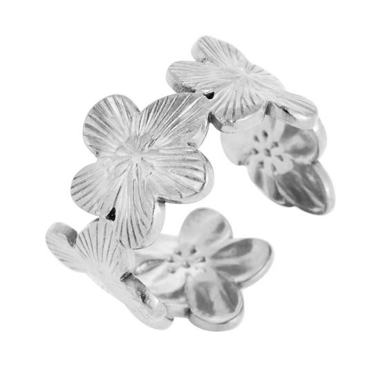 Adjustable Ring Petal Shape Comfortable Anti-Oxidation Ring Lightweight Exquisite Drawing Process Jewelry Ring срібний
Adjustable Ring Petal Shape Comfortable Anti-Oxidation Ring Lightweight Exquisite Drawing Process Jewelry Ring срібний
