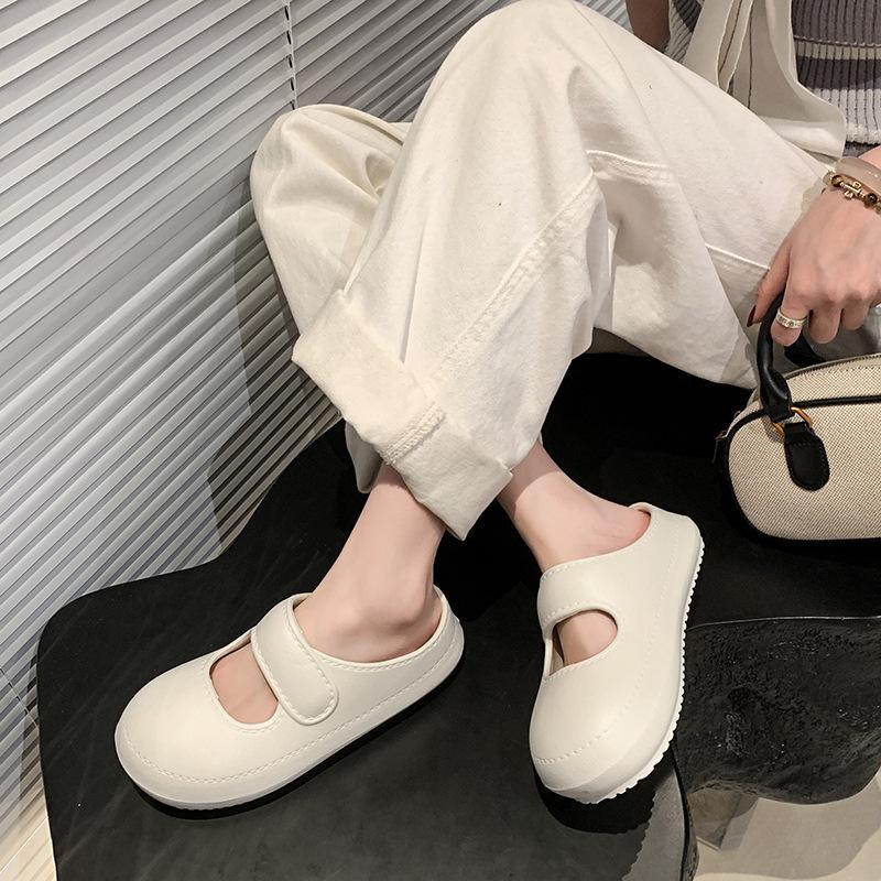 Thick-soled Velcro women s 2025 spring new Mary Jane slippers light mouth comfortable versatile women s shoes outside 36/37 чёрный
Thick-soled Velcro women s 2025 spring new Mary Jane slippers light mouth comfortable versatile women s shoes outside 36/37 чёрный