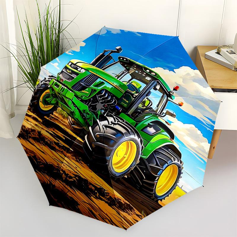 Tractor, Farming Themed Automatic Opening and Closing Umbrella, Compact Travel Umbrella, Lightweight and Portable, Suitable for Beach Commut
Tractor, Farming Themed Automatic Opening and Closing Umbrella, Compact Travel Umbrella, Lightweight and Portable, Suitable for Beach Commut