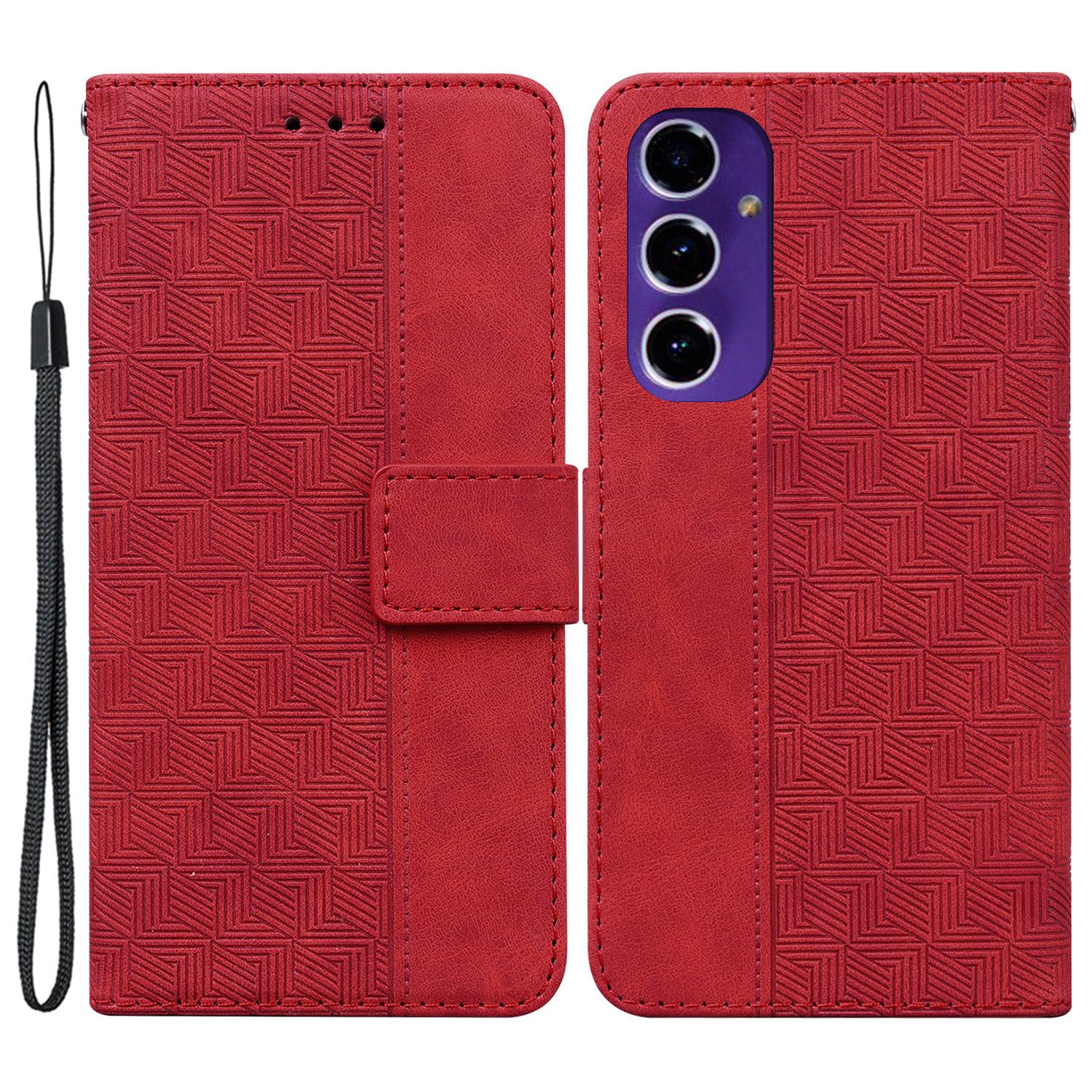 For Samsung Galaxy S24 FE Imprinted Pattern Stand Mobile Phone Case PU Leather Wallet Phone Cover Shell Red
For Samsung Galaxy S24 FE Imprinted Pattern Stand Mobile Phone Case PU Leather Wallet Phone Cover Shell Red