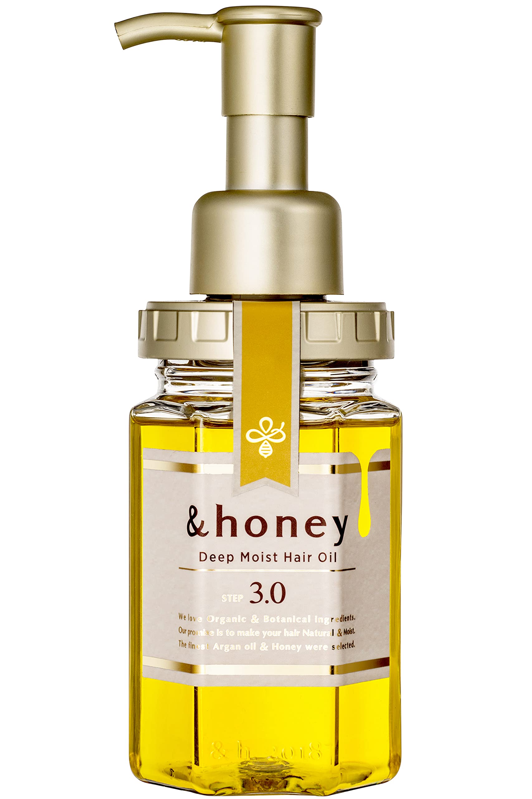 AndHoney Deep Moist Hair Oil 3.0 Super moist organic intensive moisturizing formula 100mL
AndHoney Deep Moist Hair Oil 3.0 Super moist organic intensive moisturizing formula 100mL