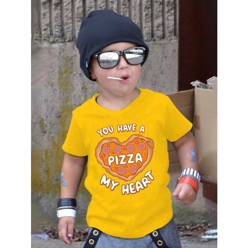 European Size Pizza Boys Casual Short-sleeved T-shirt Summer Children s 164cm жовтий
European Size Pizza Boys Casual Short-sleeved T-shirt Summer Children s 164cm жовтий