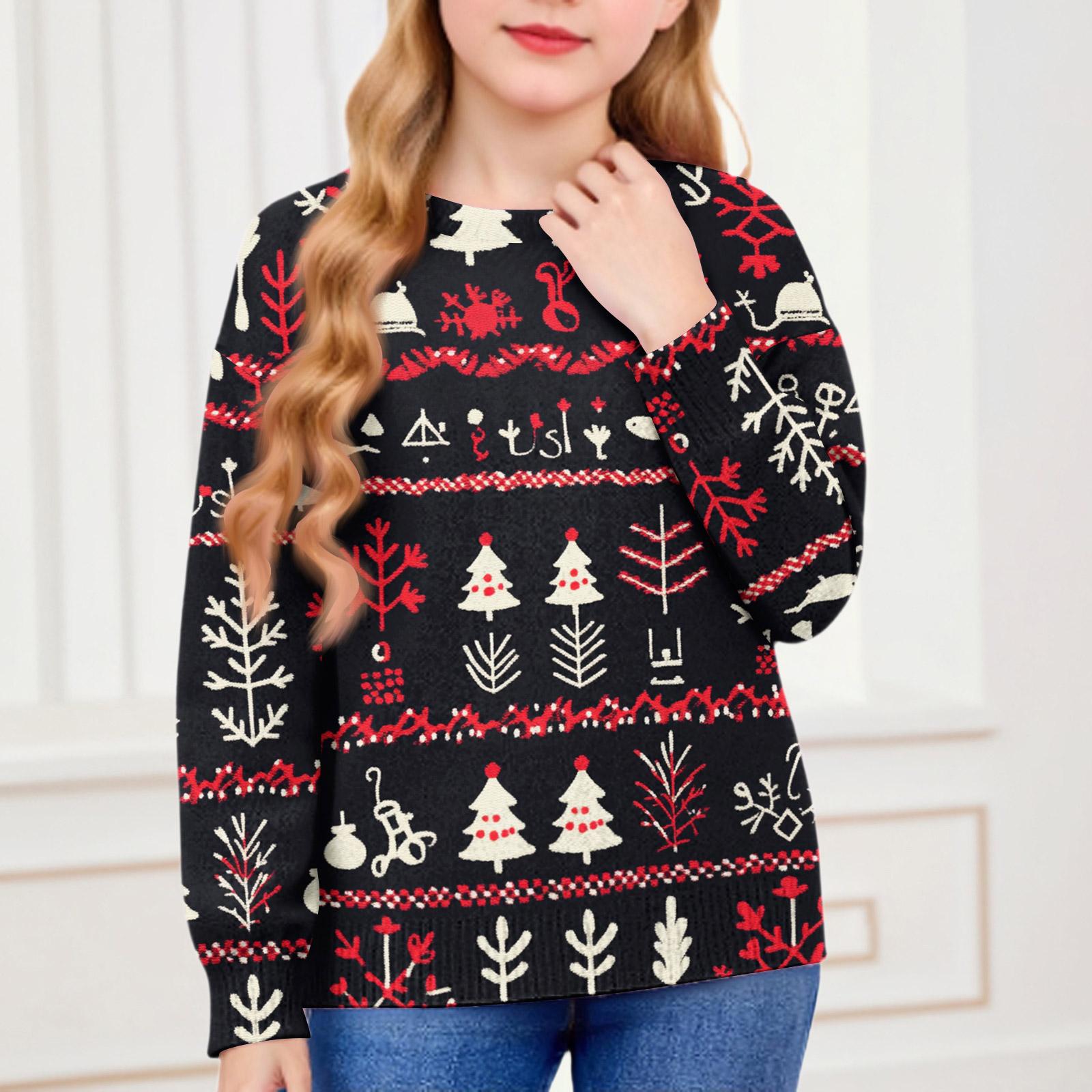 Рождественские свитшоты для детей мальчиков и девочек вязаный свитер милая рубашка осенний пуловер с круглым вырезом топы 120
Рождественские свитшоты для детей мальчиков и девочек вязаный свитер милая рубашка осенний пуловер с круглым вырезом топы 120