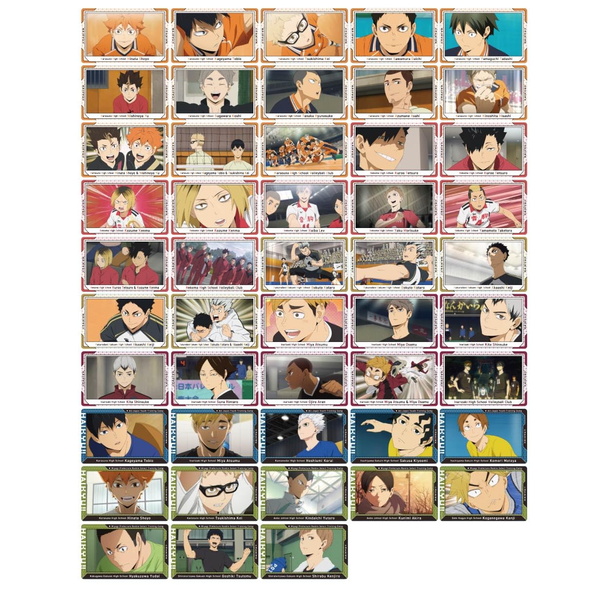 Ensky Snap Card BOX 48 16 approximately H87 x W54 x made of paper Haikyu!! product, types, packs, D1mm,
Ensky Snap Card BOX 48 16 approximately H87 x W54 x made of paper Haikyu!! product, types, packs, D1mm,