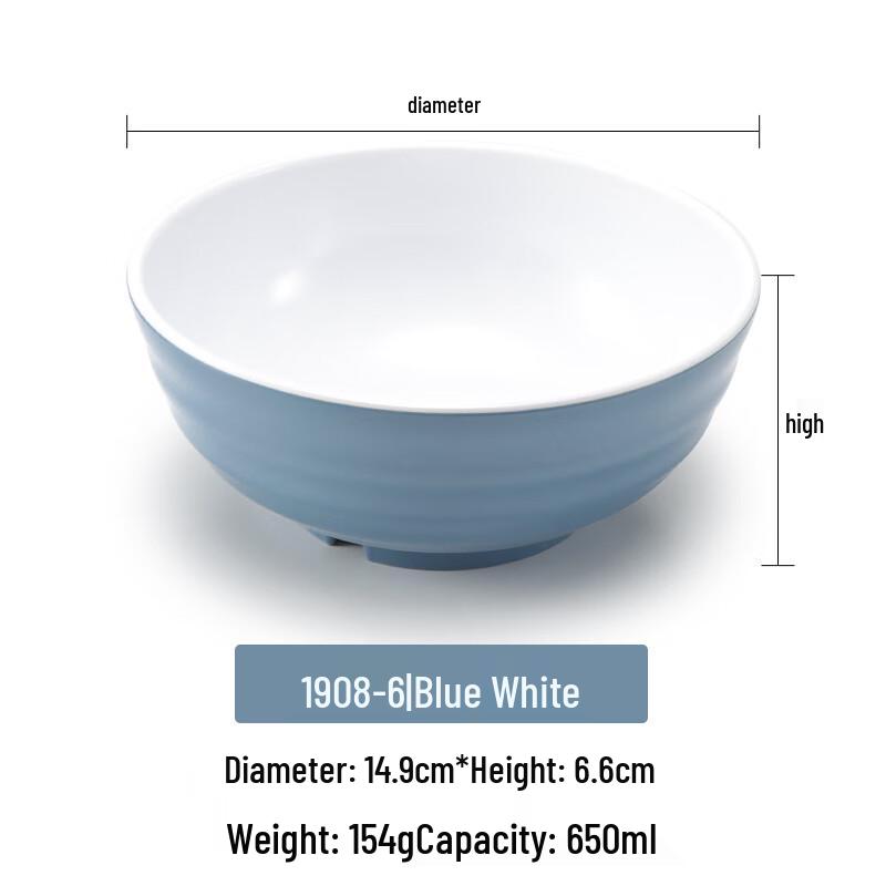 Commercial Melamine Noodle Bowl
Commercial Melamine Noodle Bowl