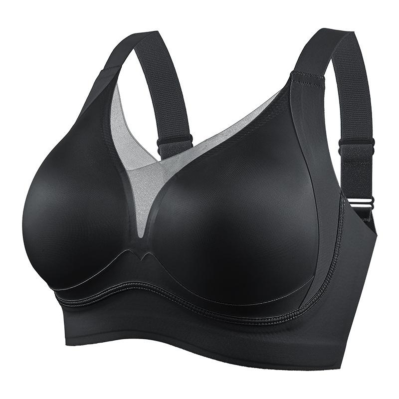 Seamless nude glossy, large breasts, small seamless underwear, women s thin anti-sagging lift, sub-breasts gather bra 3xl【suitable for 80-90kg 】 чорний
Seamless nude glossy, large breasts, small seamless underwear, women s thin anti-sagging lift, sub-breasts gather bra 3xl【suitable for 80-90kg 】 чорний