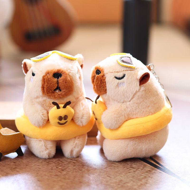 1 Piece Cute Summer Swimming Circle Capybara Plush Pendant Toy Doll Stuffed Animal Keychain Birthday Party Gifts 1 pcs
1 Piece Cute Summer Swimming Circle Capybara Plush Pendant Toy Doll Stuffed Animal Keychain Birthday Party Gifts 1 pcs