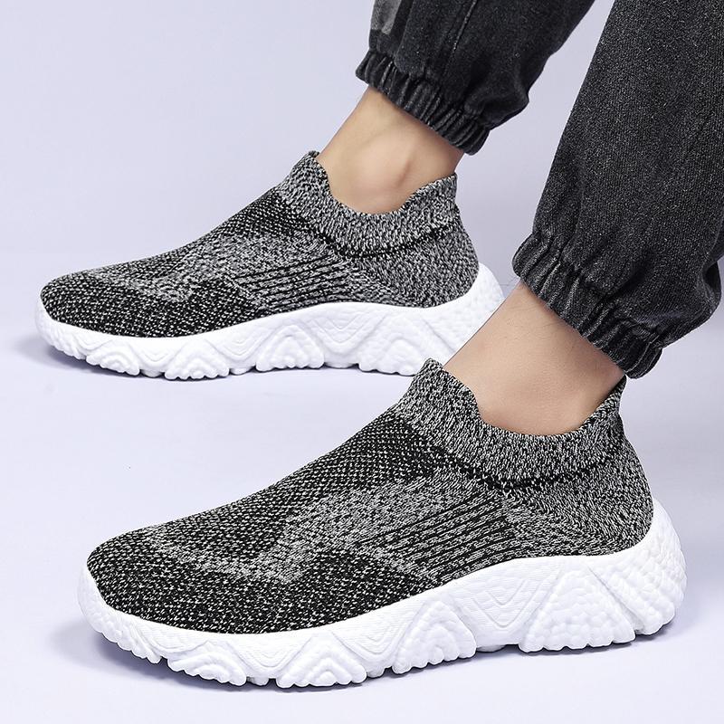 2025 autumn large size fly-woven men s shoes popcorn sole socks shoes men s lazy foot shoes casual breathable single shoes 35
2025 autumn large size fly-woven men s shoes popcorn sole socks shoes men s lazy foot shoes casual breathable single shoes 35