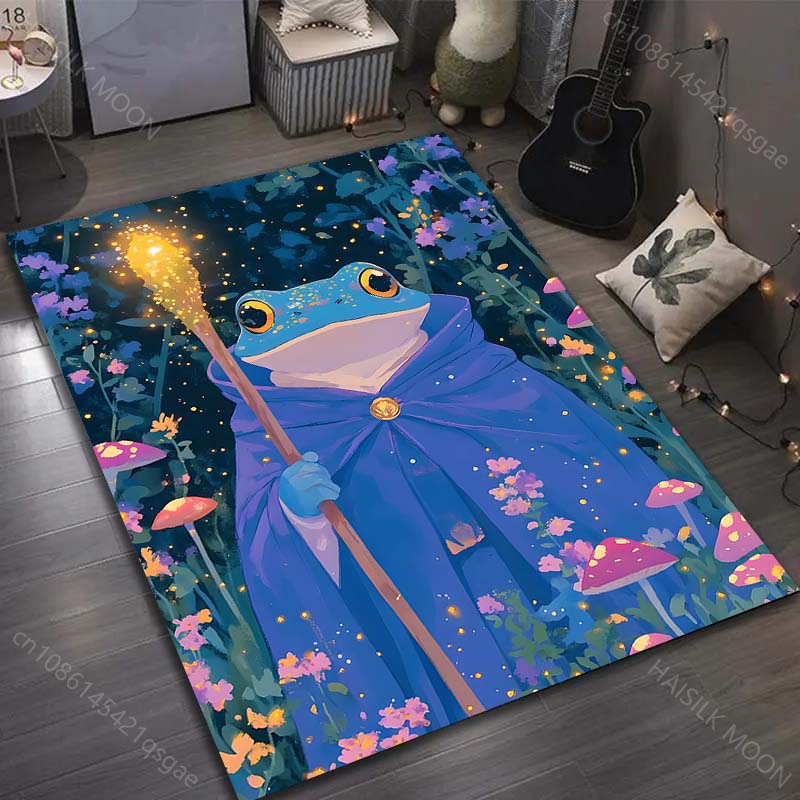 1PC Frog wizard with staff at night Carpet for Living Room Bedroom Sofa Home Decor Rus Non-slip Floor Mat Luxury Gift 40cm x 60cm
1PC Frog wizard with staff at night Carpet for Living Room Bedroom Sofa Home Decor Rus Non-slip Floor Mat Luxury Gift 40cm x 60cm