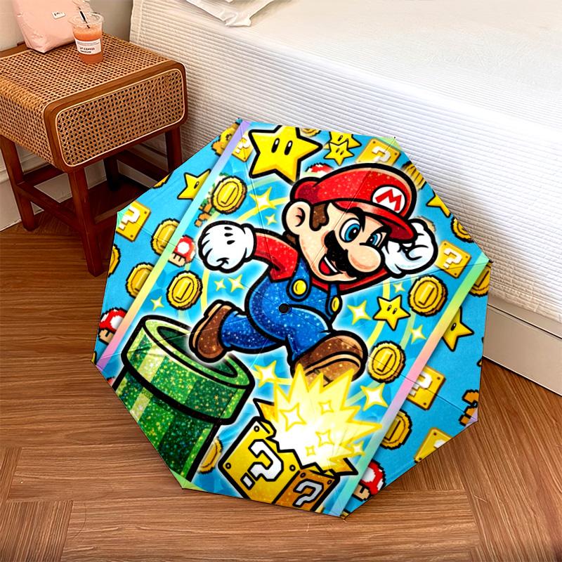 1PC Automatic Folding Umbrella Super Mario Pattern 8 Ribs Portable Foldable Travel Umbrella Christmas Birthday Gift разноцветный
1PC Automatic Folding Umbrella Super Mario Pattern 8 Ribs Portable Foldable Travel Umbrella Christmas Birthday Gift разноцветный