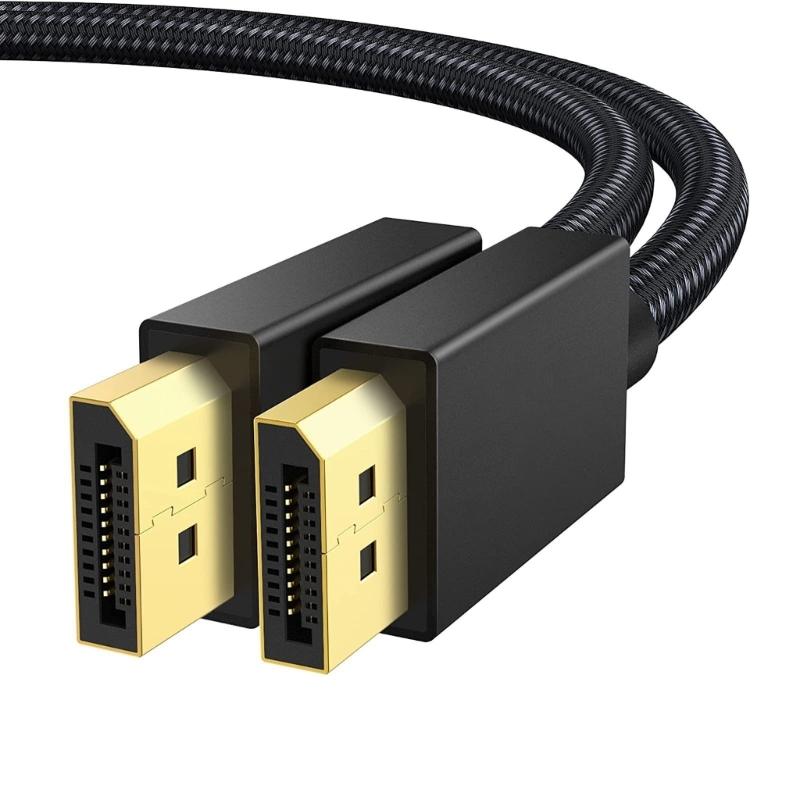 8K 1.4 Cable Compatible for UHBR10 HDRHDCP2.2 For Laptops And TVs Gaming Monitors, PC Strong Build Quality
8K 1.4 Cable Compatible for UHBR10 HDRHDCP2.2 For Laptops And TVs Gaming Monitors, PC Strong Build Quality