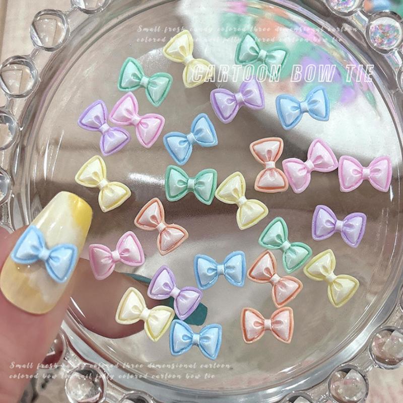 30Pcs Mini Bow Nail Art Accessories Macaron Colors Sweet Cute Nail Jewelry Nail Charms Supplies Diy Manicure Tools 30Pcs
30Pcs Mini Bow Nail Art Accessories Macaron Colors Sweet Cute Nail Jewelry Nail Charms Supplies Diy Manicure Tools 30Pcs