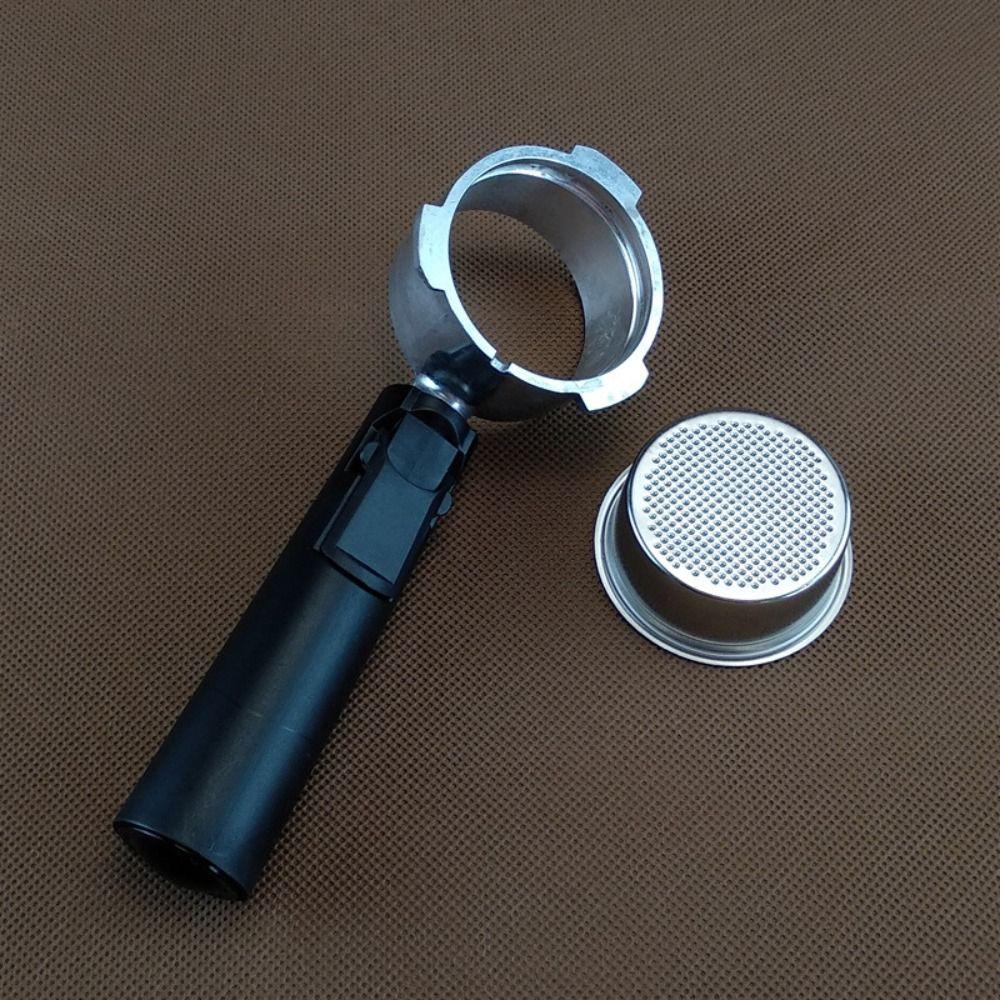Metal Espresso Coffee Machine Long Handle Filter Basket Bottomless Portafilter Holder Coffee Maker
Metal Espresso Coffee Machine Long Handle Filter Basket Bottomless Portafilter Holder Coffee Maker