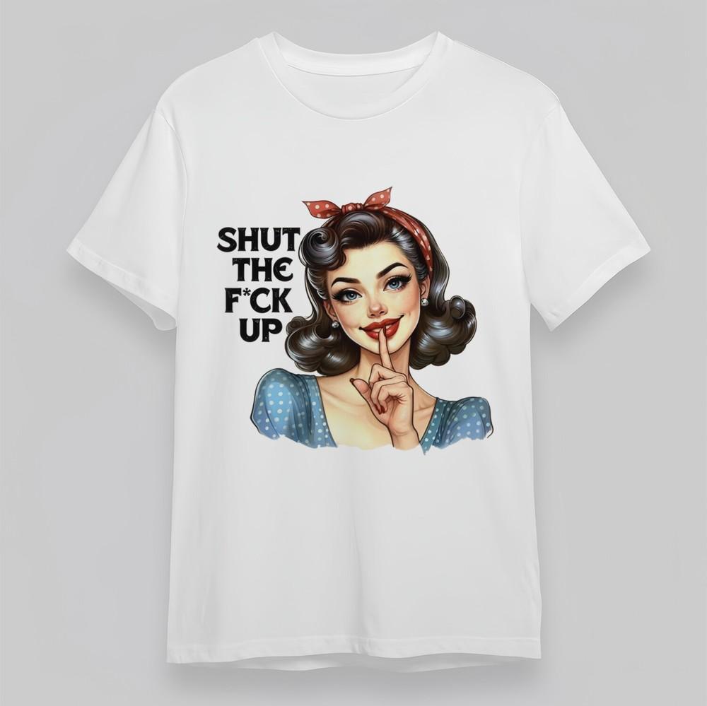 Women s Plus Size T-shirt With Sassy Lady Graphic Unisex White 100% Cotton Tops XL
Women s Plus Size T-shirt With Sassy Lady Graphic Unisex White 100% Cotton Tops XL