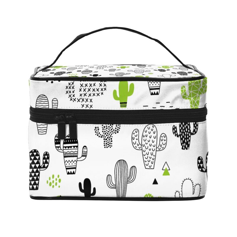 Carrying Portable Zip Travel Makeup Train Case Watercolor Cactus Travel Cosmetic Brush Bag Large Toiletry Bags for Girls Women
Carrying Portable Zip Travel Makeup Train Case Watercolor Cactus Travel Cosmetic Brush Bag Large Toiletry Bags for Girls Women