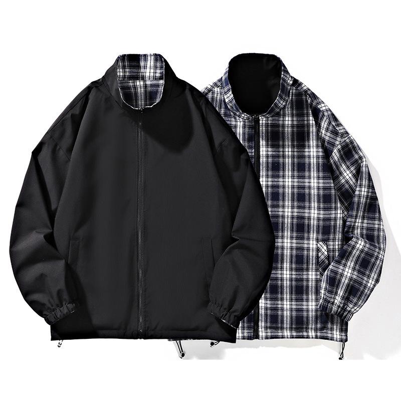 Plaid Wears Coats On Both Sides, Spring and Autumn New Fat and Thin Large Size Loose Top, Sports Baseball Jersey 4XL чорний
Plaid Wears Coats On Both Sides, Spring and Autumn New Fat and Thin Large Size Loose Top, Sports Baseball Jersey 4XL чорний