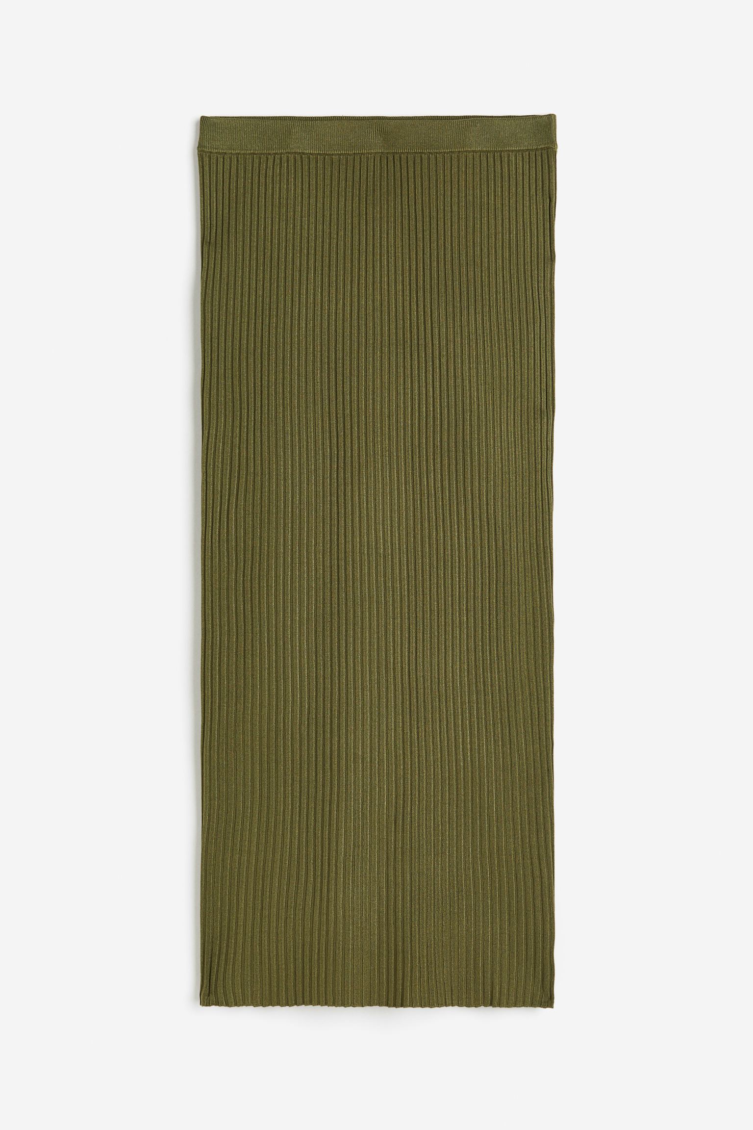 Rib-knit skirt 
Rib-knit skirt