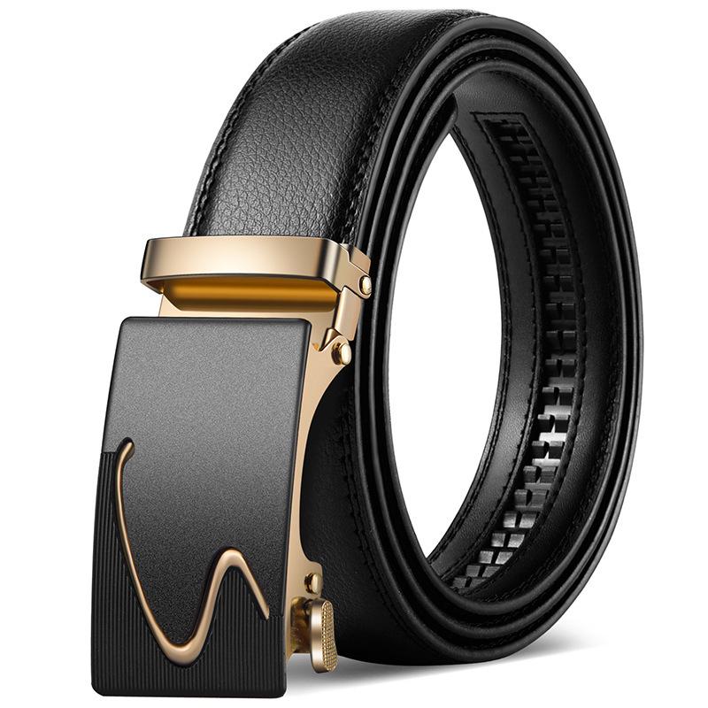High-Quality Versatile Leather Belt with Automatic Buckle for Men - Fashionable Korean Style for Formal and Casual Wear 120 cm
High-Quality Versatile Leather Belt with Automatic Buckle for Men - Fashionable Korean Style for Formal and Casual Wear 120 cm