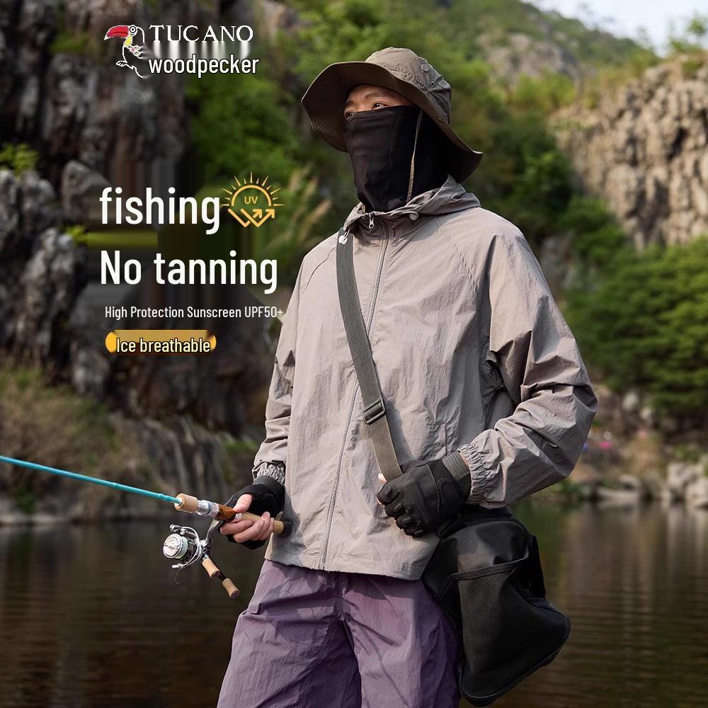 Men s Summer UV Protection Ice Cooling Fishing Jacket - Lightweight & Breathable 3X-Large
Men s Summer UV Protection Ice Cooling Fishing Jacket - Lightweight & Breathable 3X-Large