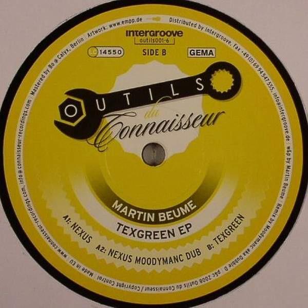 12-дюймовая пластинка MARTIN BEUME - Texgreen EP OUTILS0016 OUTILS DU CONNA 2008 Германия Танцевальная и Электронная Б/У
12-дюймовая пластинка MARTIN BEUME - Texgreen EP OUTILS0016 OUTILS DU CONNA 2008 Германия Танцевальная и Электронная Б/У