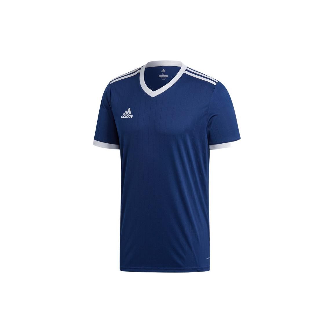 Adidas Футболка мужская с V-образным вырезом, с коротким рукавом, для футбола, с логотипом, синяя CE8937 M
Adidas Футболка мужская с V-образным вырезом, с коротким рукавом, для футбола, с логотипом, синяя CE8937 M