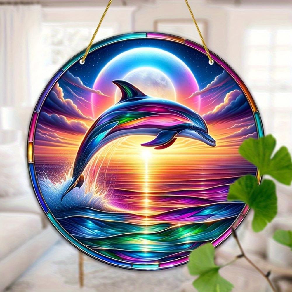 Яркое украшение на окно с дельфинами для дома и офиса. Идеальный подарок для семьи и друзей. чистый
Яркое украшение на окно с дельфинами для дома и офиса. Идеальный подарок для семьи и друзей. чистый