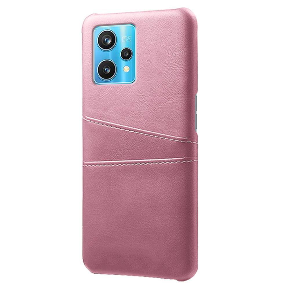 For Realme 9 Pro+ Double Protection PU Leather Coated Hard PC Cover Two Card Slots Phone Protective Shell Rose Gold
For Realme 9 Pro+ Double Protection PU Leather Coated Hard PC Cover Two Card Slots Phone Protective Shell Rose Gold