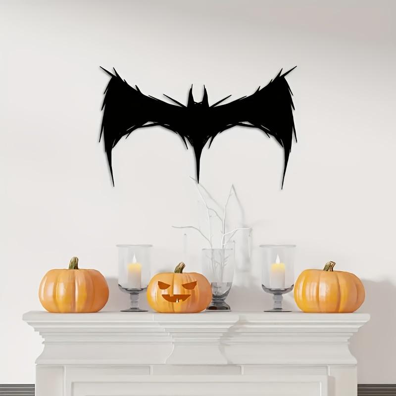 1pc Halloween Metal Black Bat Wall Art Decor, Halloween Party Wall Wall Decoration, Festive Atmosphere Decoration,room Decor
1pc Halloween Metal Black Bat Wall Art Decor, Halloween Party Wall Wall Decoration, Festive Atmosphere Decoration,room Decor