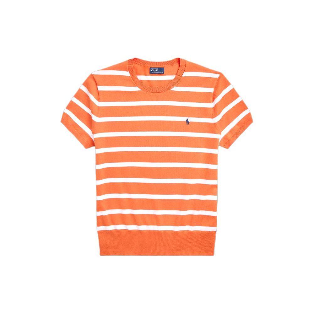 Polo Ralph Lauren SS24 Полосатый круглый вырез свободный короткий рукав трикотажный топ женские топы оранжевый WMPOSWENC020956-800 XS
Polo Ralph Lauren SS24 Полосатый круглый вырез свободный короткий рукав трикотажный топ женские топы оранжевый WMPOSWENC020956-800 XS