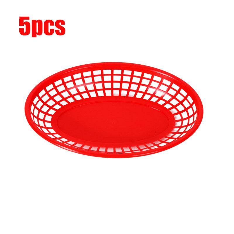 5Pcs Plastic Snack Baskets Oval Serving Platter Breakfast Dinner Plates French Oval Fruit Basket Bread Basket Kitchen Tools
5Pcs Plastic Snack Baskets Oval Serving Platter Breakfast Dinner Plates French Oval Fruit Basket Bread Basket Kitchen Tools