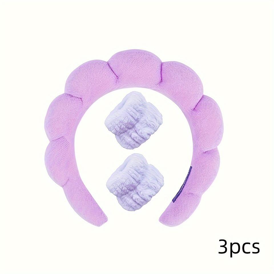 Пов язка для миття обличчя Набір браслетів Губка М яка пов язка для волосся Жінки Дівчата Пухнастий потовщений головний убір Нековзкі Аксесуари для густого волосся фіолетовий
Пов язка для миття обличчя Набір браслетів Губка М яка пов язка для волосся Жінки Дівчата Пухнастий потовщений головний убір Нековзкі Аксесуари для густого волосся фіолетовий