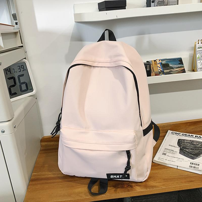 New large-capacity simple schoolbag, junior high school boys, high school girls, college students, backpack, casual versatile travel backpack розовый
New large-capacity simple schoolbag, junior high school boys, high school girls, college students, backpack, casual versatile travel backpack розовый