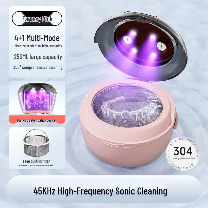 Ultrasonic UV Sterilizer for Braces, Retainers, and Dentures
Ultrasonic UV Sterilizer for Braces, Retainers, and Dentures