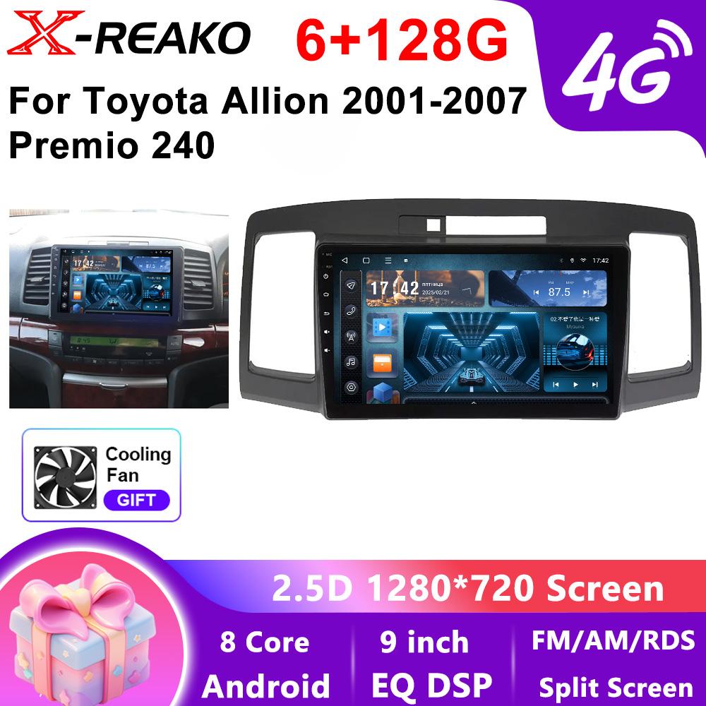 Автомобильный радиоприемник, мультимедийный проигрыватель, навигация, беспроводной CarPlay, сенсорный экран, стереосистема Android для Toyota Allion Premio 2001 - 2007 8 core 6GB+128GB
Автомобильный радиоприемник, мультимедийный проигрыватель, навигация, беспроводной CarPlay, сенсорный экран, стереосистема Android для Toyota Allion Premio 2001 - 2007 8 core 6GB+128GB