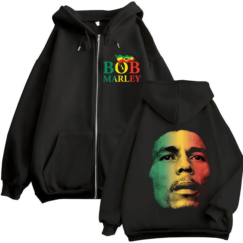 Rapper Bob Marley Album Zipper Hoodie Men s Hip Hop Fans Pullover Zip Up Sweatshirt Man Loose Fashion Coats Clothing Hoodie S
Rapper Bob Marley Album Zipper Hoodie Men s Hip Hop Fans Pullover Zip Up Sweatshirt Man Loose Fashion Coats Clothing Hoodie S