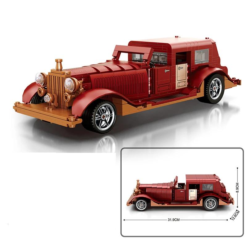 865PCS Phantom Classic Car Building Blocks Vintage Nostalgic Car Model 1:12 Scale Car Bricks Children s DIY Toys Birthday Gifts No Box
865PCS Phantom Classic Car Building Blocks Vintage Nostalgic Car Model 1:12 Scale Car Bricks Children s DIY Toys Birthday Gifts No Box