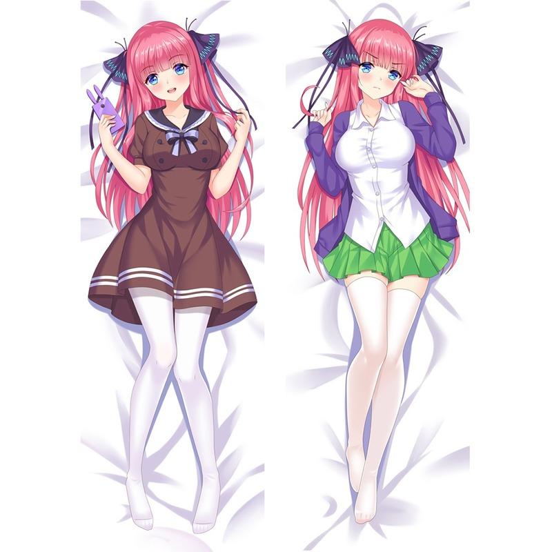 60x180 см Quintessential Quintuplets Lovely Nakano Nino наволочка с 3D двусторонним принтом, обнимающая наволочка для тела, чехол отаку
60x180 см Quintessential Quintuplets Lovely Nakano Nino наволочка с 3D двусторонним принтом, обнимающая наволочка для тела, чехол отаку