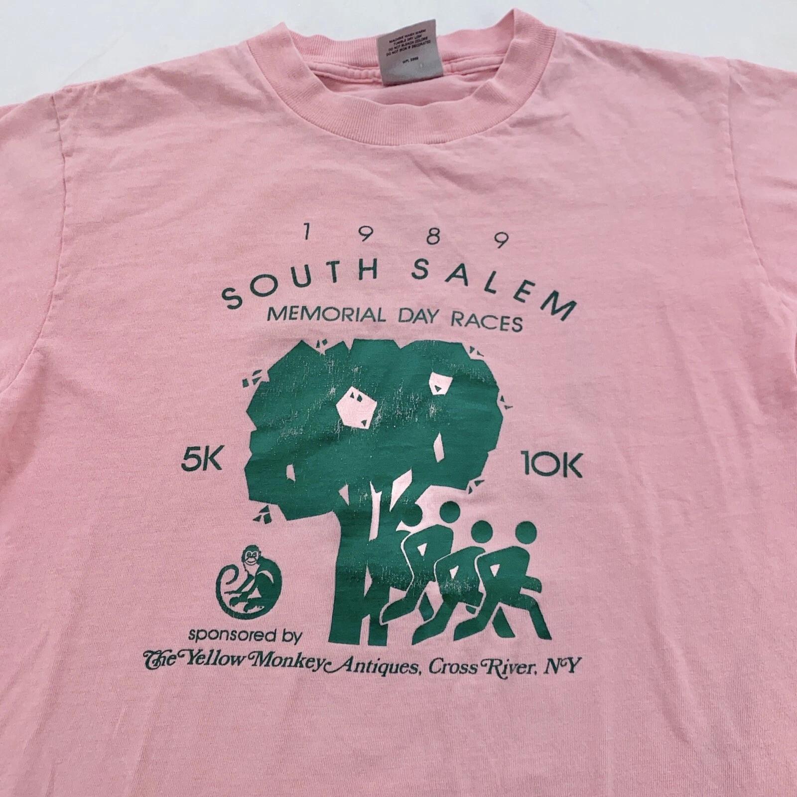 vintage 1989 SOUTH SALEM RACE CROSS RIVER NEW YORK T-Shirt SMALL soft thin 80s 4XL
vintage 1989 SOUTH SALEM RACE CROSS RIVER NEW YORK T-Shirt SMALL soft thin 80s 4XL