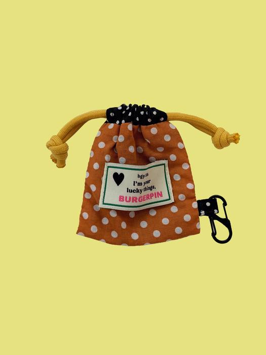 BURGERPIN BGP Dot Pumpkin Pouch one
BURGERPIN BGP Dot Pumpkin Pouch one