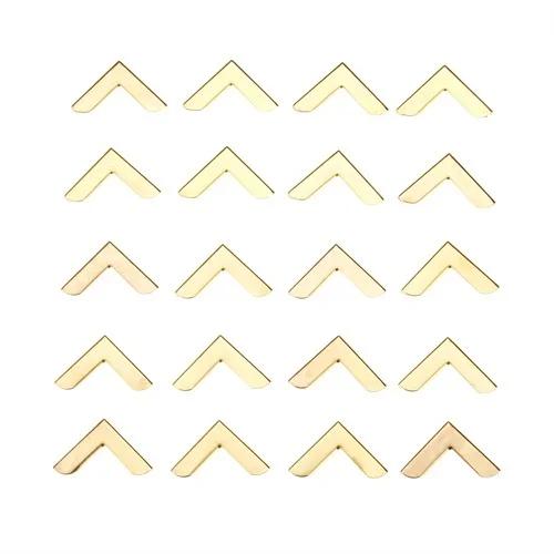 20Pcs Book Scrapbooking Albums Menus Folders Collar Corner Protectors Decorative Bracket For Wood Box Furniture Hardware 20*5mm золотой
20Pcs Book Scrapbooking Albums Menus Folders Collar Corner Protectors Decorative Bracket For Wood Box Furniture Hardware 20*5mm золотой