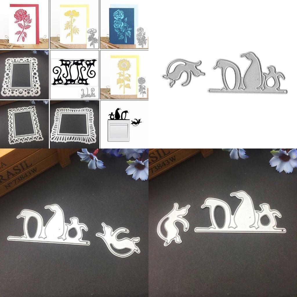 Penguin Metal Cutting Dies Stencil DIY Scrapbooking Album Stamp Paper Card Embos X3UC бордовый
Penguin Metal Cutting Dies Stencil DIY Scrapbooking Album Stamp Paper Card Embos X3UC бордовый