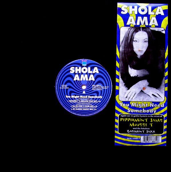 12inch Record SHOLA AMA - You Might Need Somebody 0630188850 WEA 1997 Europe Dance & Electronica Used
12inch Record SHOLA AMA - You Might Need Somebody 0630188850 WEA 1997 Europe Dance & Electronica Used