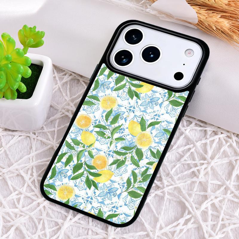 Mediterranean Lemon soft Shockproof Phone Case for iPhone 17 Air 16e 15 11 12 14 13 Pro Max Cover Coque iPhone 16 Pro Max
Mediterranean Lemon soft Shockproof Phone Case for iPhone 17 Air 16e 15 11 12 14 13 Pro Max Cover Coque iPhone 16 Pro Max
