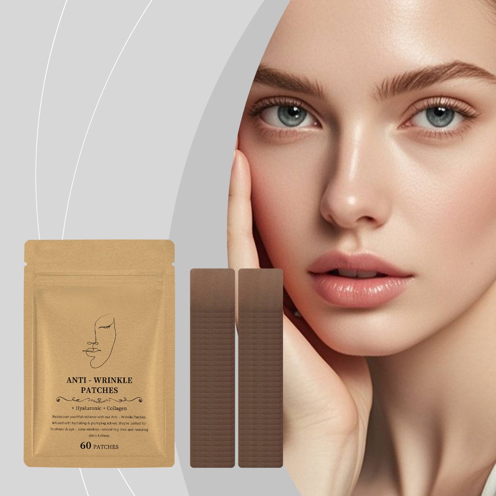 Collagen Patches, Moisturizing Skin Care Special 60 Pieces For Wrinkle Forehead And Eye Area Facial Moisturizing Patches One Size
Collagen Patches, Moisturizing Skin Care Special 60 Pieces For Wrinkle Forehead And Eye Area Facial Moisturizing Patches One Size